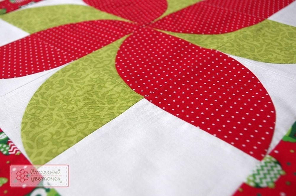 Блок "Четверть круга в квадрате - 2" (арт. K02)