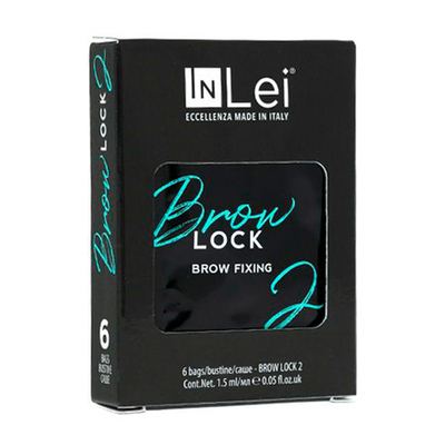 InLei® Фиксирующий состав для бровей "Brow Lock 2" НАБОР  из 6 саше Х 1,5 мл