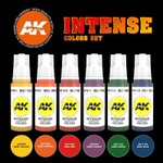 Набор акриловых красок AK Interactive Intense Colors Set