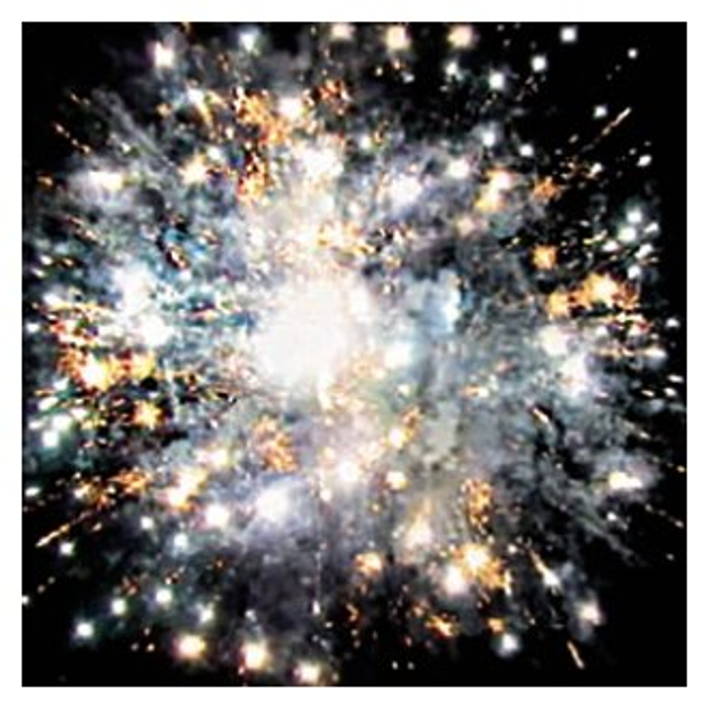 Набор из 2шт римских свечей "Русский фейерверк", 8 залпов, 4 эффект, высота  до 40 м