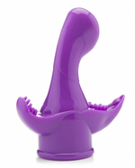 Фиолетовая насадка на массажер Ultra Twizzle Trigger (Цвет: фиолетовый)