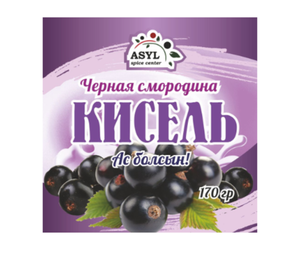 КИСЕЛЬ АСЫЛ СМОРОДИНА 170ГР БРИКЕТ