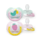 Əmzik\  Ultra air soother,  0-6m, deco girl, 2-pack
