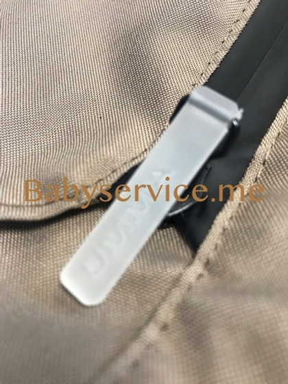 Ткань капюшона Happy Baby Umma коричневый