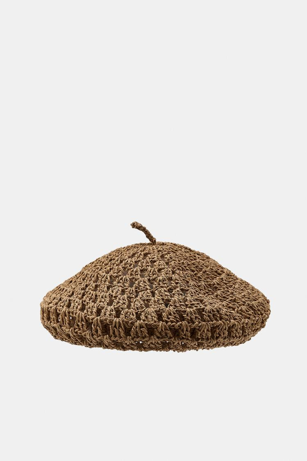 ZARA БЕРЕТ, СВЕТЛО-БЕЖЕВЫЙ