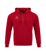 Худи JÖGEL ESSENTIAL Fleece Zip Hoodie, темно-красный