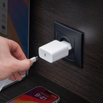 Сетевое зарядное устройство USB-C 25Вт, 3А, белый