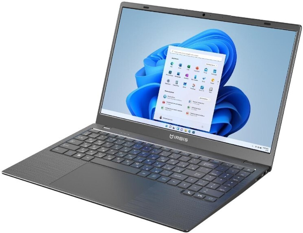 Ноутбук  Irbis 15NBC1013 15.6 ", Celeron, 8 Гб RAM, 128 Гб eMMC SSD, UHD Graphics 600, Серый