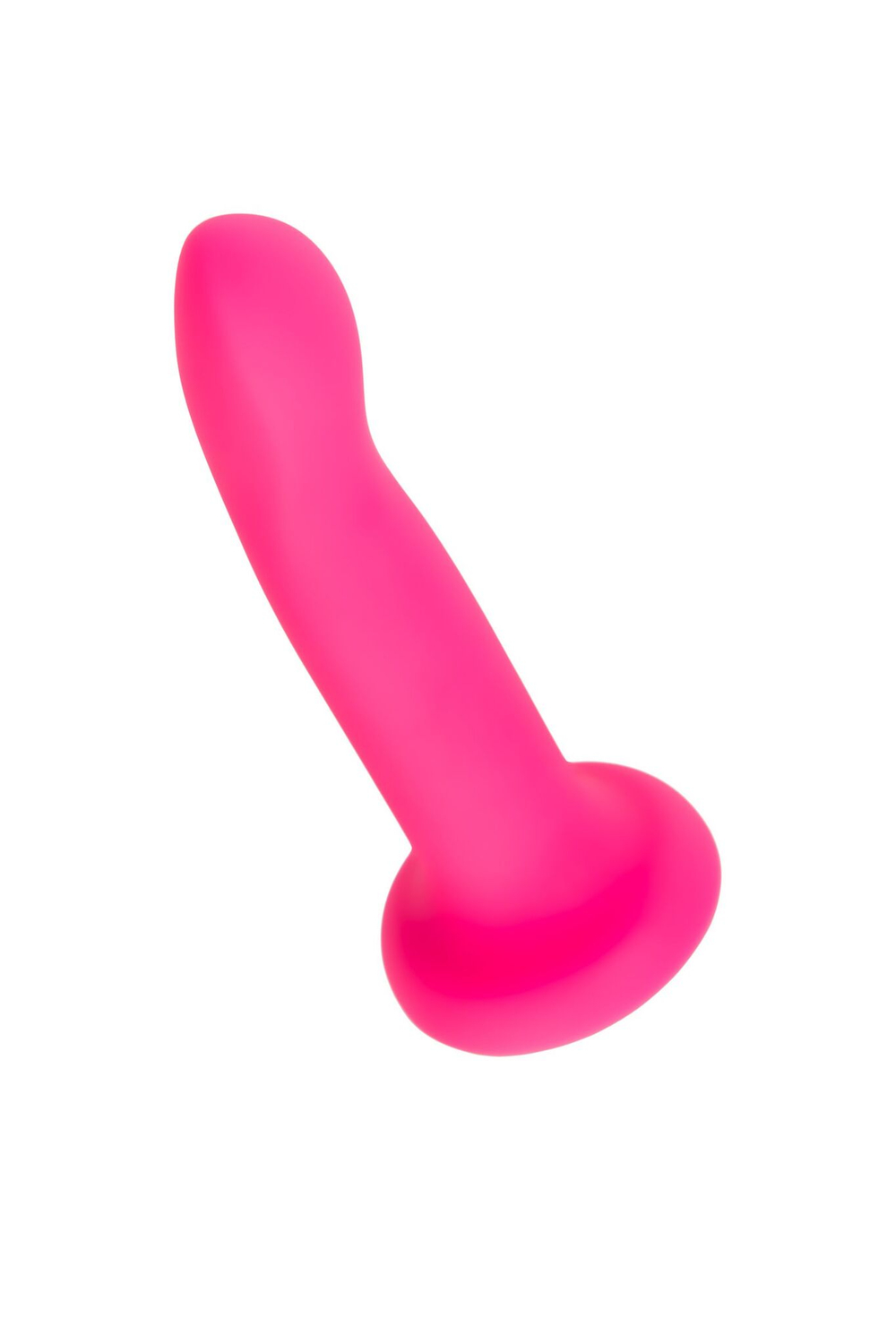 ToyFa Clint Glow 20 см – розовый фаллоимитатор, светится в темноте