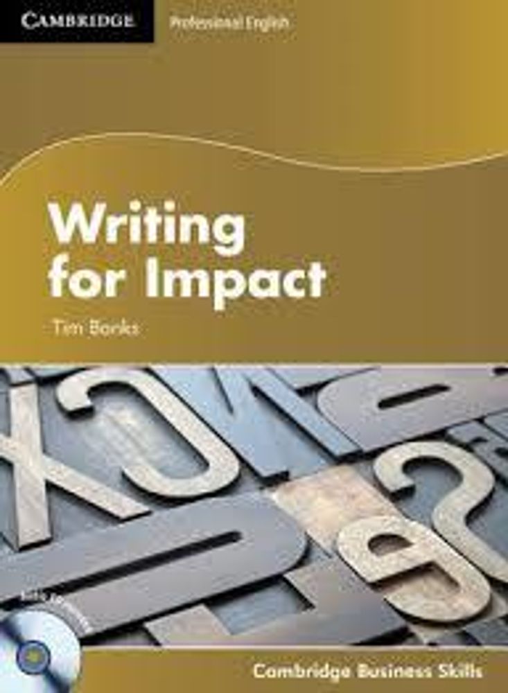 Writing for Impact Student&#39;s Book with Audio CD