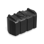 Бак для душа серии «R» 200 л  черный Полимер-Групп(990x480x690см;10кг;черный) - арт.559262.1