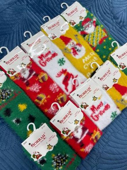 Носки Рождество 7385 - 10шт (37-41)