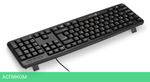 Клавиатура Oklick 180M PS/2 черный