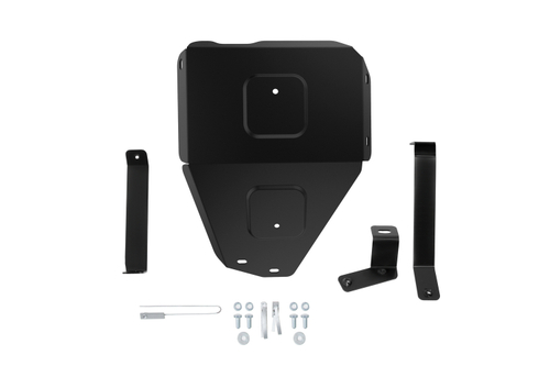 Защита редуктора Rival для Haval Dargo АКПП 4WD 2022-н.в., сталь 1.4 мм, с крепежом, штампованная, 111.9427.1