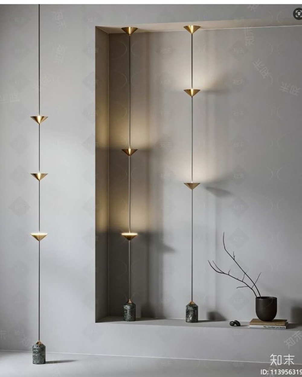 Подвесной светильник в минималистичном стиле✨