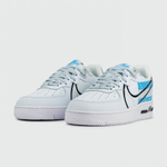 кроссовки Nike Air Force 1 React Grey White CT3316-001