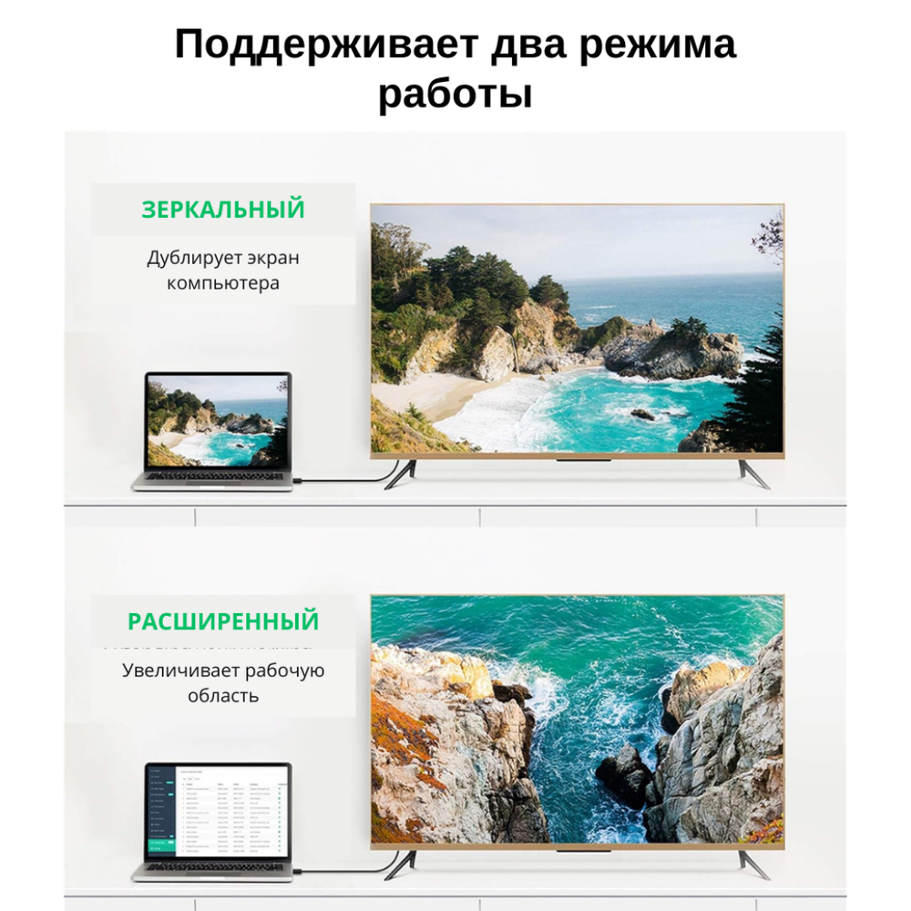 Кабель DisplayPort - DisplayPort, 5m, V1.2, UGREEN 10213