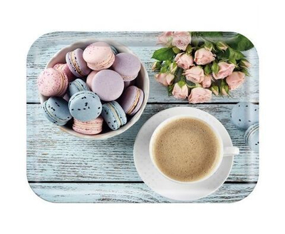 Поднос сервировочный FANTASIA, 28,9х18,9х1,8см, термостойкий пластик 8259 Mallony