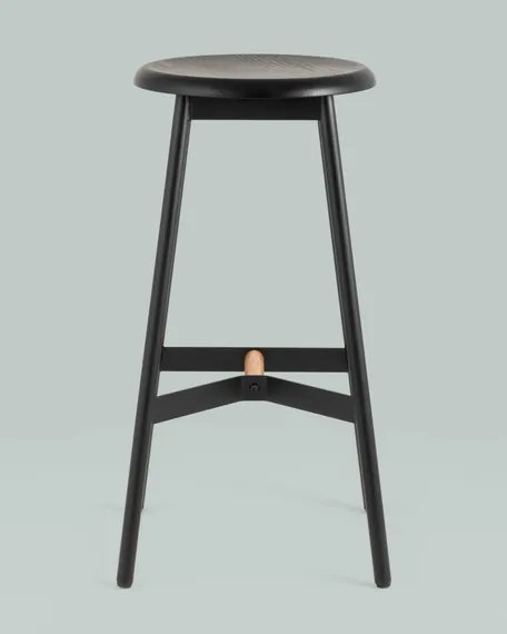 Барный стул Mont, 75 см, черный