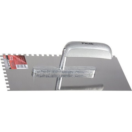 Гладилка "MATRIX" из нержавеющей стали, 280х130мм, зуб 6х6мм (12/60)