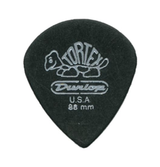 Медиаторы 12шт, 0,88мм, Dunlop 482P.88 Tortex Pitch Black Jazz III