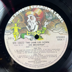 Винтажная виниловая пластинка LP Genesis The Lamb Lies Down On Broadway (Japan 1977) (No Obi) Cuckoo Cocoon