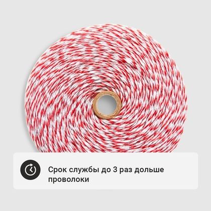 Нить скрученная ТОР 1000м 0,63 Ом