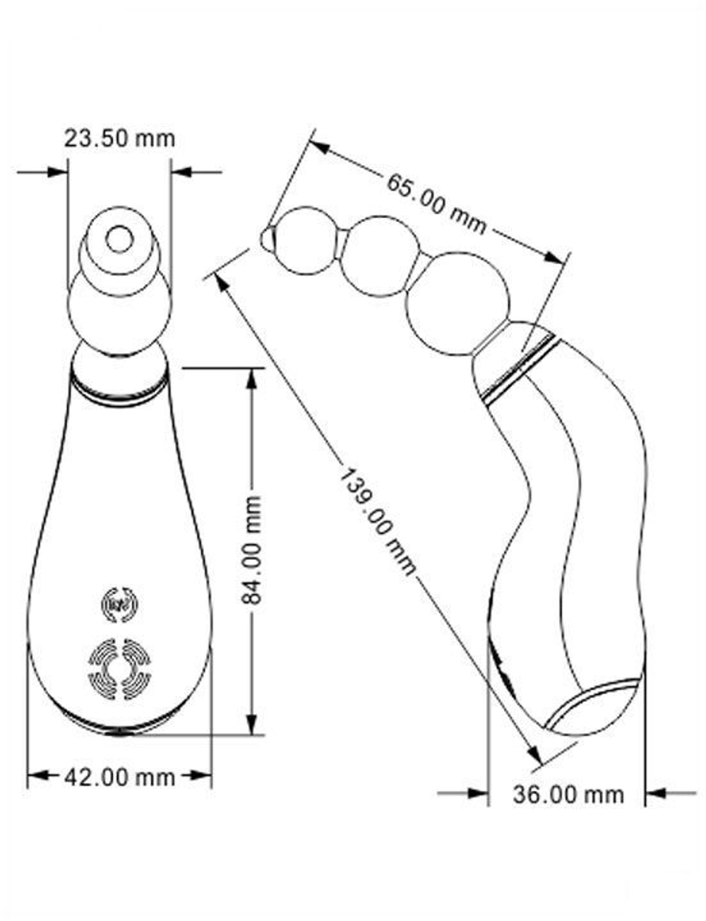 Розовый вибратор Barbara с вращением - 13,9 см. (Цвет: розовый)
