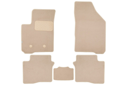 Коврики в салон для OMODA S5 2023- седан, 5шт. (текстиль, бежевые) KLEVER0412000222112KH