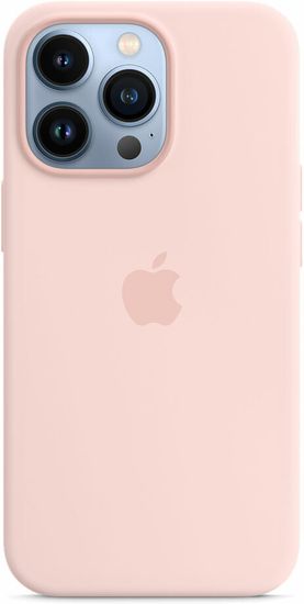 Чехол Apple Silicone Case with MagSafe for iPhone 13 Pro, «розовый мел»