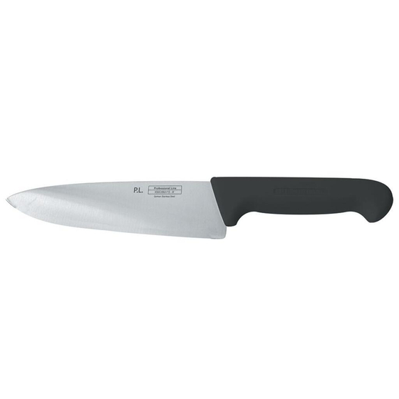 Нож поварской 20 см   черная ручка P.L. Proff Cuisine