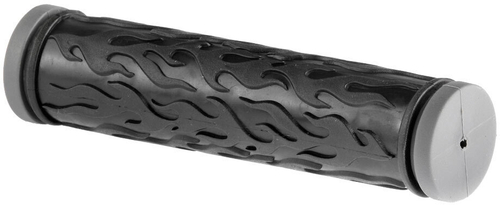 Грипсы VLG-386D2 Velo 125 мм чёрно-серые