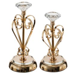 GAEM Набор из 2-х подсвечников, L18 W15,5 H26 см