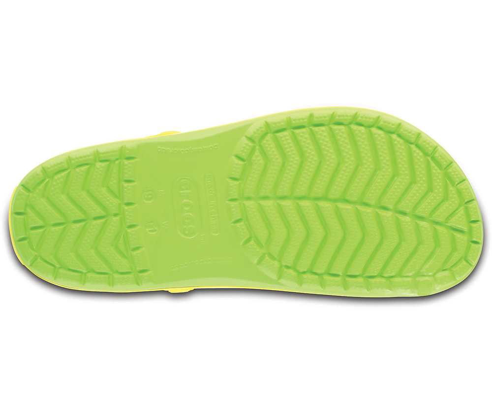 Сабо Crocs Crocband Volt Green / Lemon