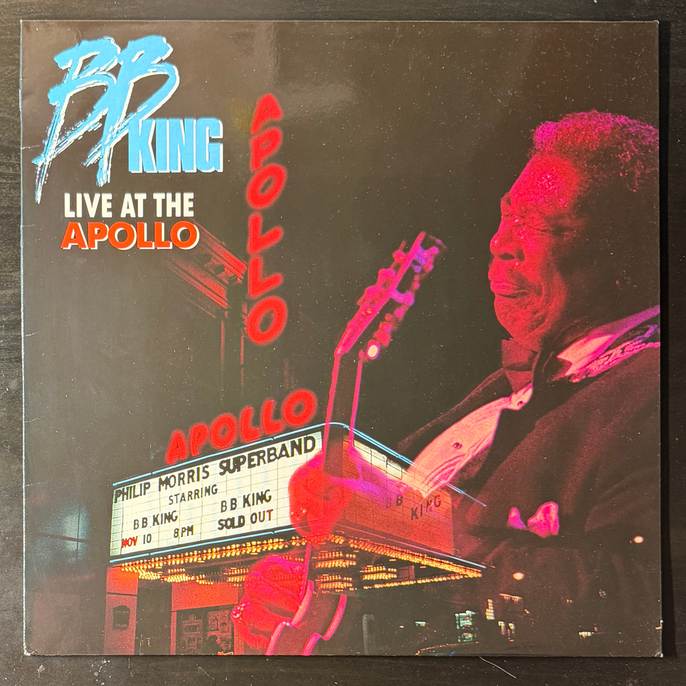 B.B. King Featuring Gene Harris And The Philip Morris Super Band ‎– Live At The Apollo (Европа 1991г.)