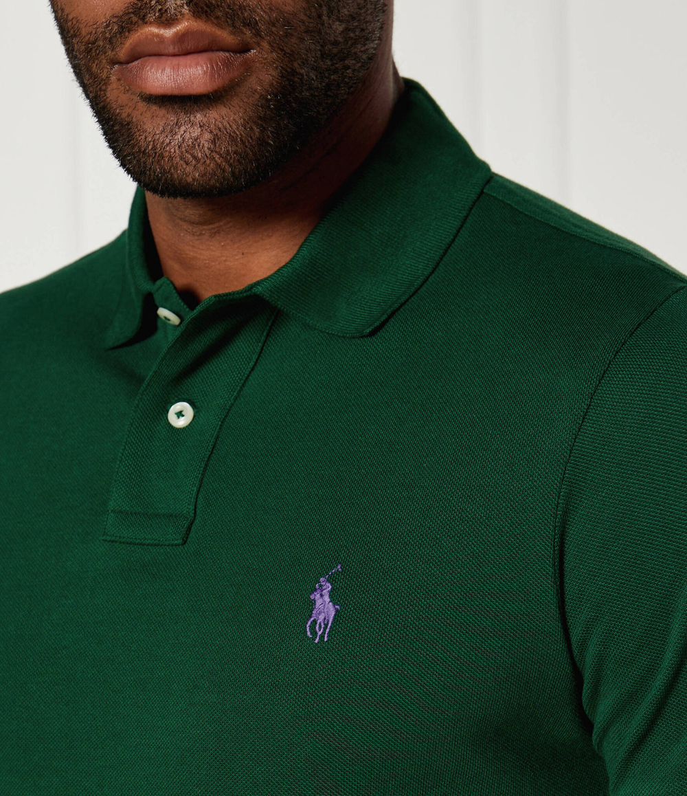 Поло POLO RALPH LAUREN - темно-зеленый(710782592)