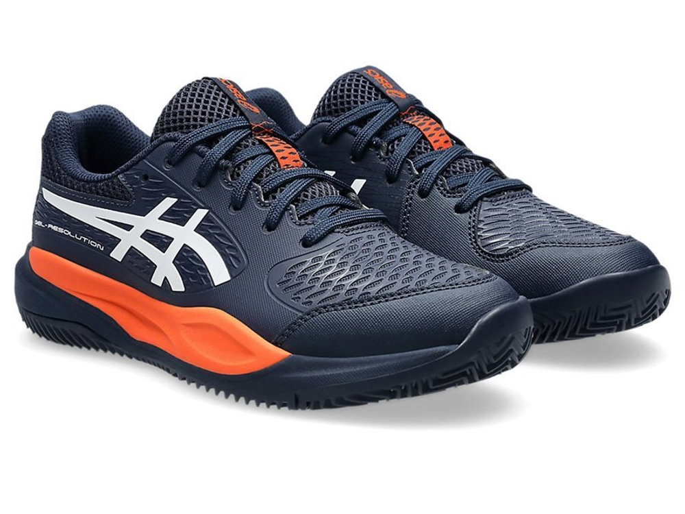 Кроссовки для тенниса Детские ASICS GEL RESOLUTION X GS CLAY для грунта