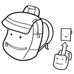 Ранец детский abc friends pink