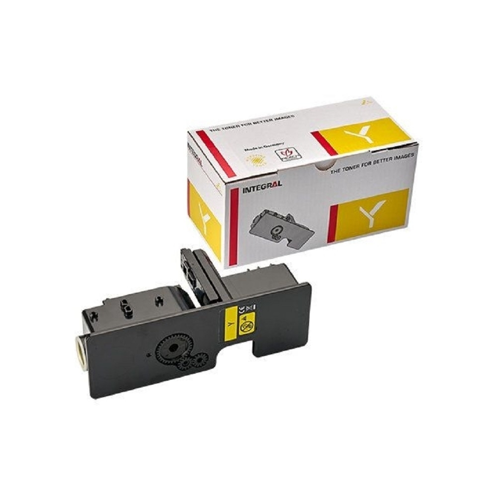 Тонер-картридж Integral TK-5240Y с чипом для KyoceraEcosys M5526cdn, M5526cdw, P5026cdn, P5026cdw желтый используется как TK 5240Y (Европейская версия) (с чипом). Ресурс 3,000 страниц. В коробке штук