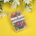 Булавки портновские в контейнере 100шт «Favorite Hous», разноцветные, 4*37мм