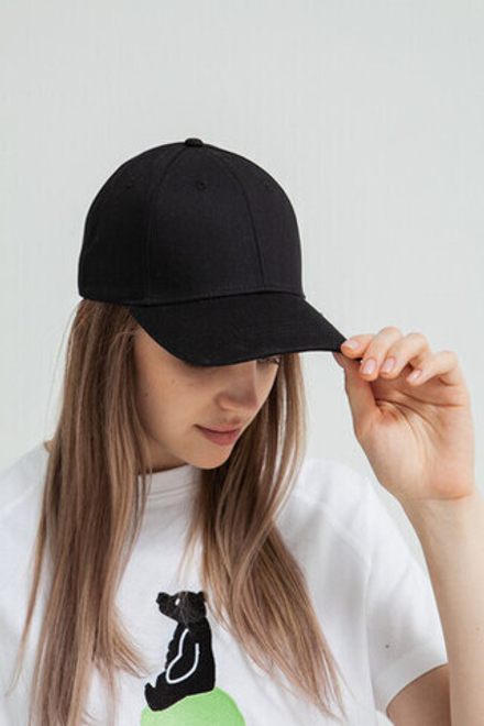 Бейсболка TRUESPIN Unstrucured Dad Cap (Черный (Black), O/S)