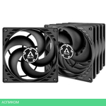 Комплект вентиляторов для корпуса Arctic P14 PWM PST Black (ACFAN00138A)