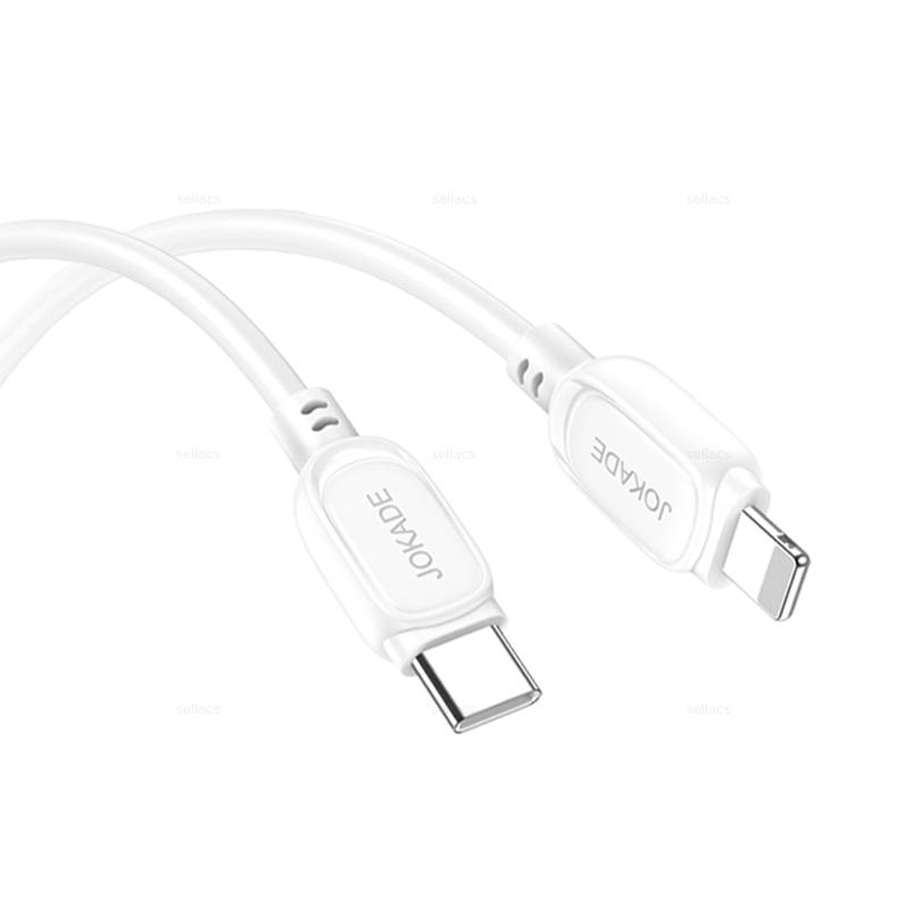 Кабель Type-C на Lightning 30W Jokade JA052 (white)