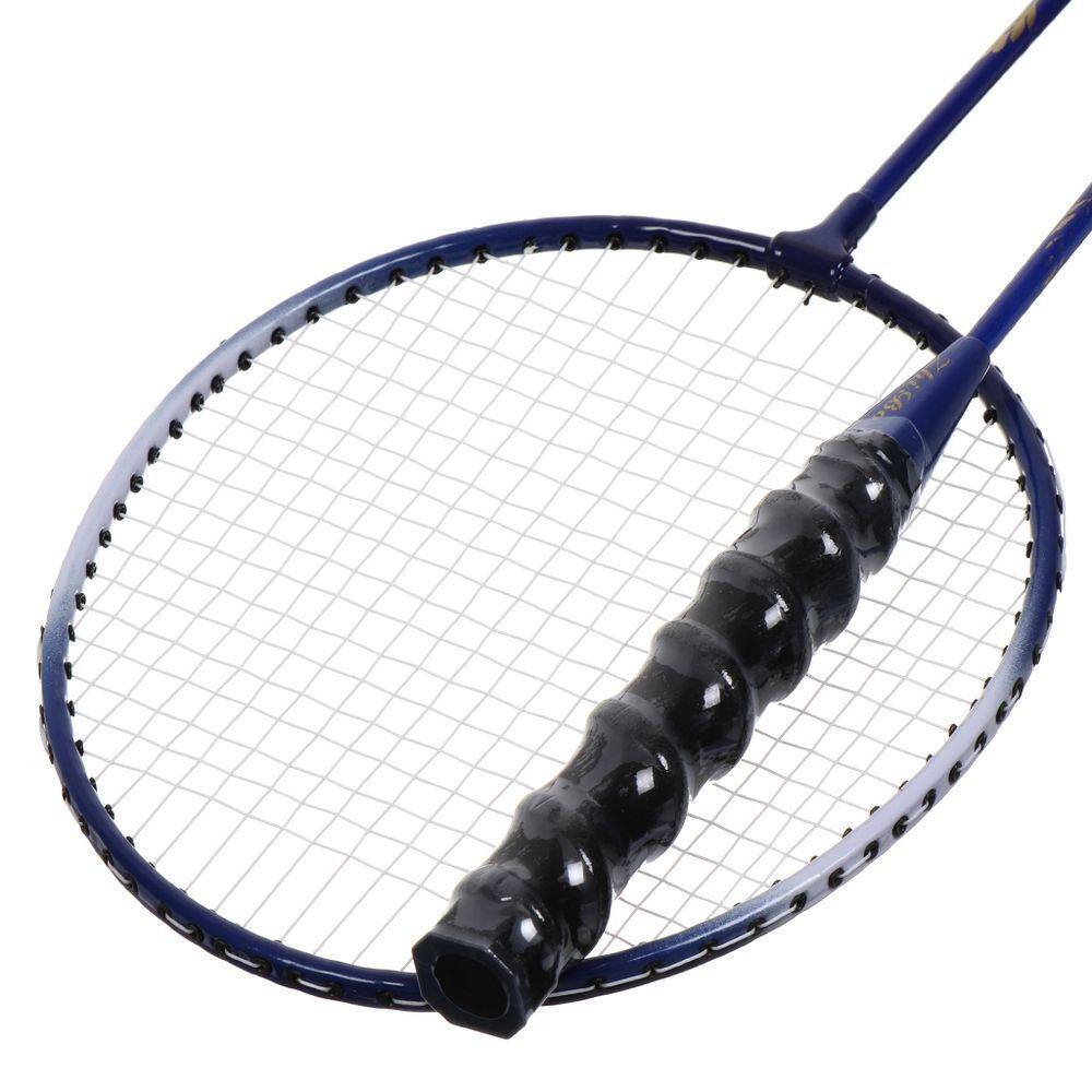 Ракетки для бадминтона 2 шт, 63х19 см, чехол, чер, Y9-302