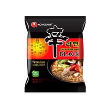 Лапша Nongshim Shin Ramyun Black Говядина и грибы 130 г 6 шт