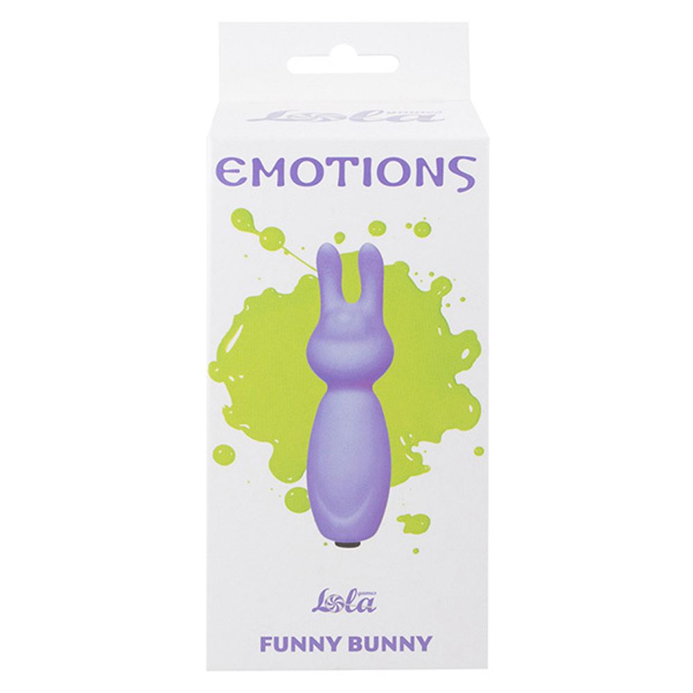 Мини вибратор Lola Games Emotions Funny Bunny Lavender 4007-03Lola