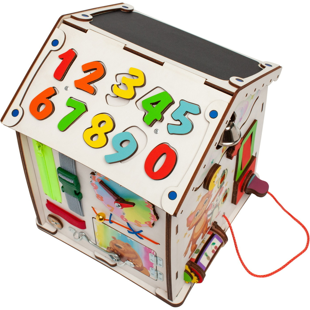 Бизидомик jolly kids со светом котик — 9-0400