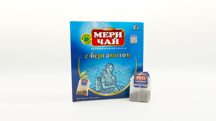 MERI CHAI (Мери Чай) бергамот с ложкой 100 пак.
