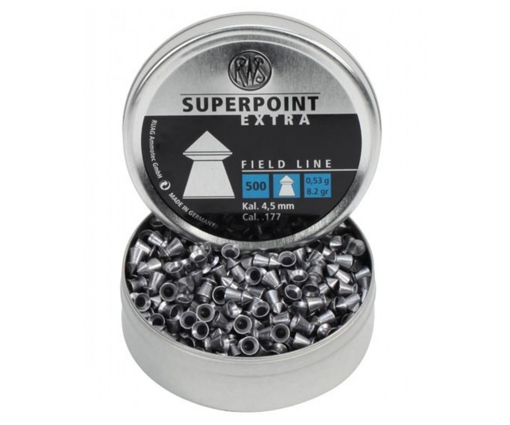 Пули пневматические RWS Superpoint Extra 4.5 mm 0.54 гр. (500 шт.)