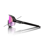 Спортивные очки 100% SLENDALE - Gloss Black - Photochromic Purple Mirror